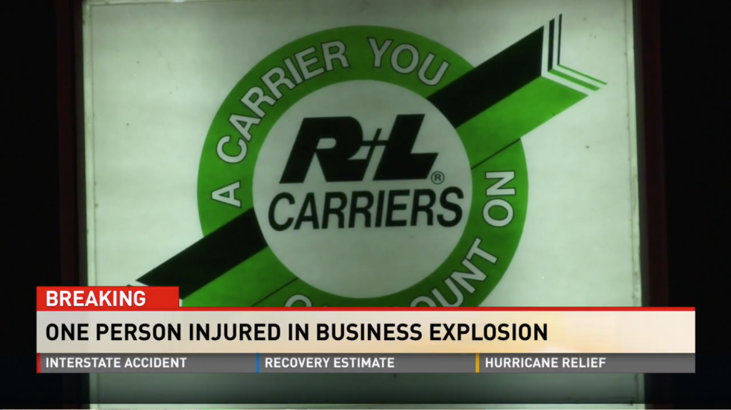 R&L Carriers Explosion Lawyer, R&L Carriers Explosion Tennessee, R&L Carriers Accident Lawyer