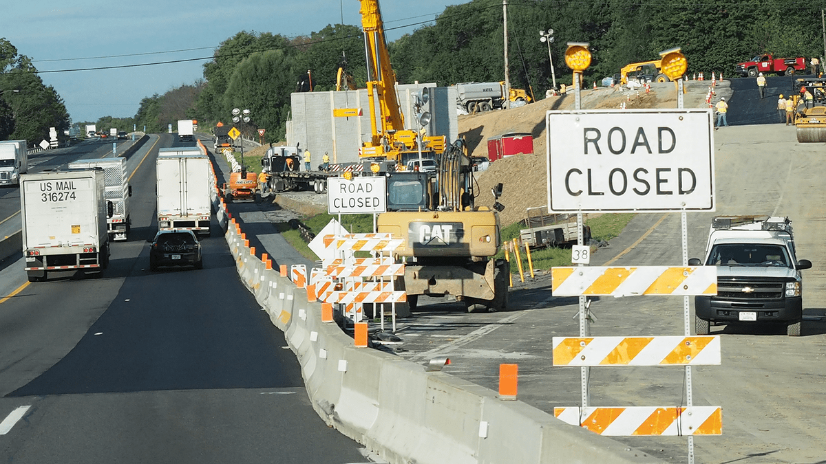 Texas 18-Wheeler Accident Lawyer | Texas High Rate of Work Zone Crashes Involving Large Trucks