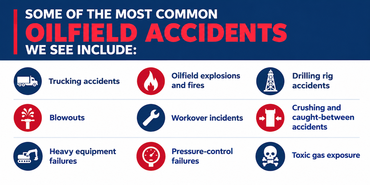 Common Oilfield Accidents in Laredo