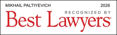 Mikhail Paltiyevich, recognized by Best Lawyers 2026